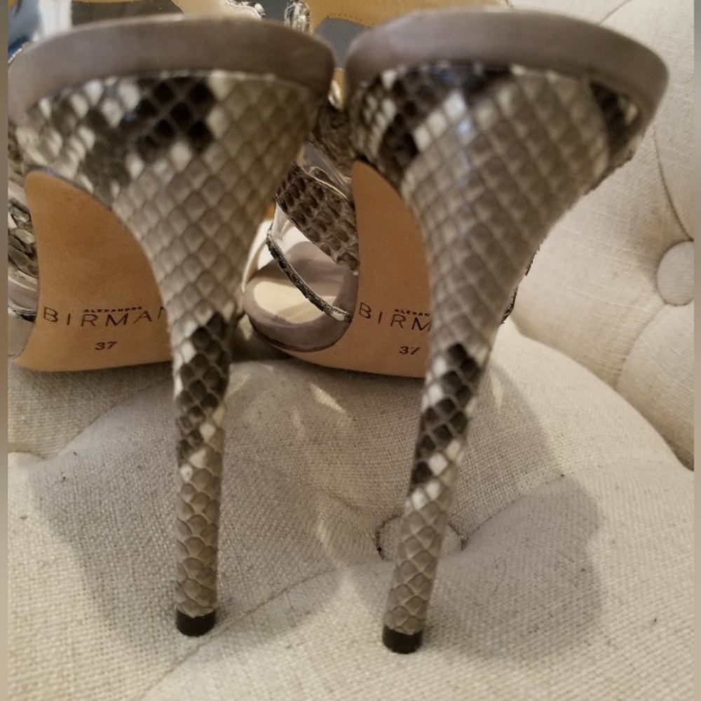 Alexandre Birman python mule slide - Picture 11 of 11